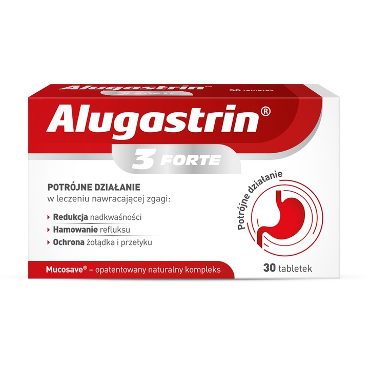 Alugastrin 3 Forte, Urgo, 30 comprimate