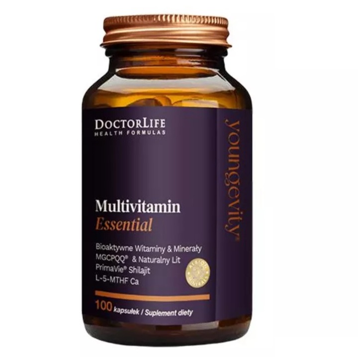 Bioaktív multivitamin komplex, Doctor Life, 100 kapszula