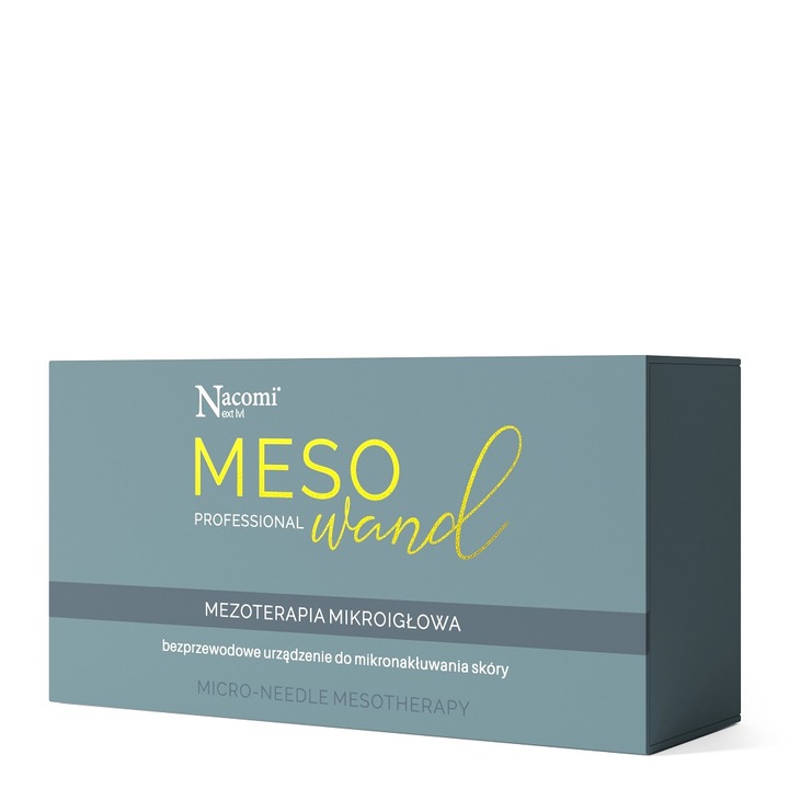 Dispozitiv wireless de mezoterapie, Nacomi, Meso Wand, pentru microneedling al pielii