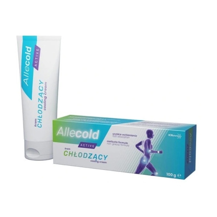 Crema cu efect de racire, ICB Pharma, 100g