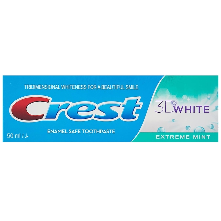 Паста за зъби, Crest, 3D White Extreme Mint, 50 мл