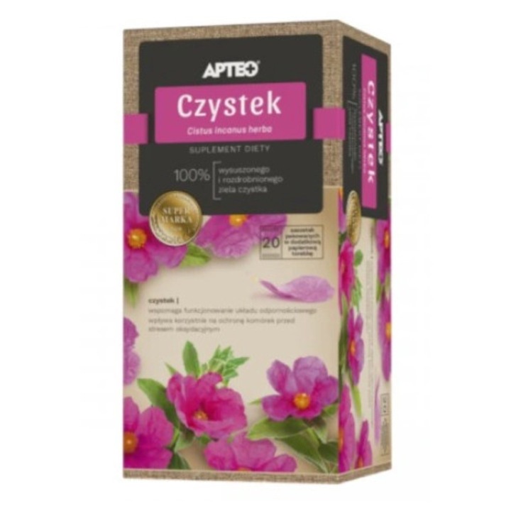 Supliment alimentar, Apteo, Pentru sistemul imunitar, 20 plicuri