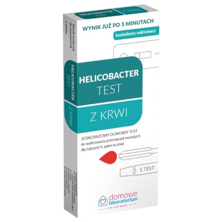 Тест за Helicobacter, Domowe Laboratorium