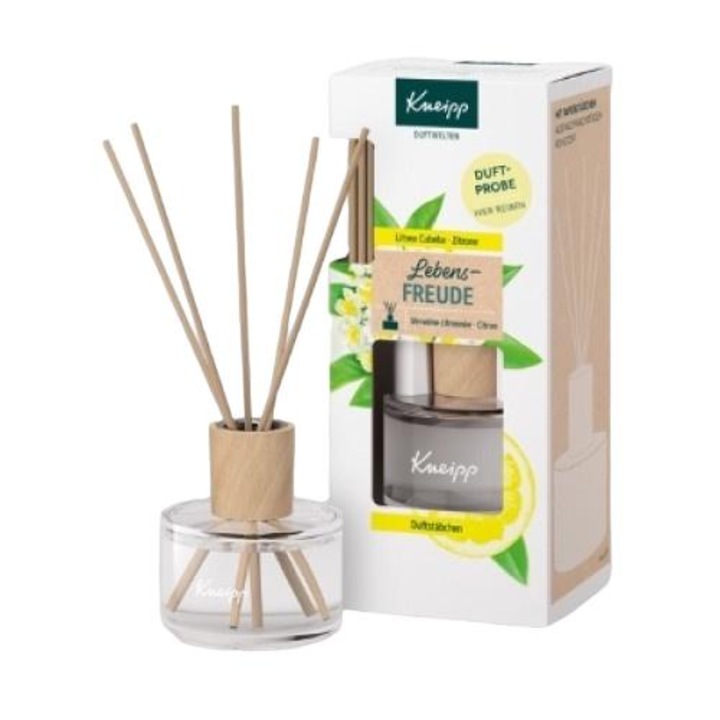Szobafrissítő, Kneipp, Illatos pálcikák, Citrom, 50 ml