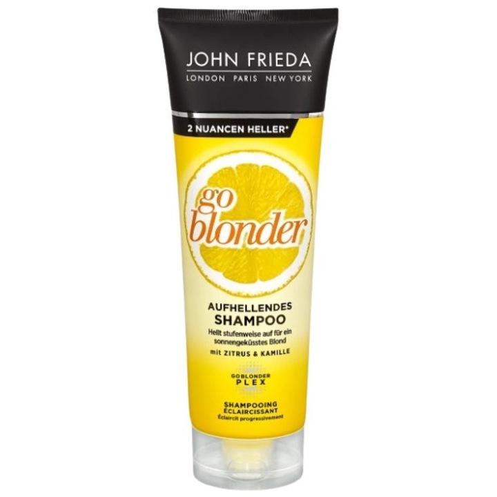 Sampon pentru par blond, John Frieda, Citrice/Musetel, 250ml