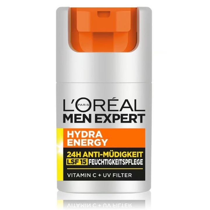 Crema de fata, L'Oreal Men Expert, Hydra Energy, SPF 15, 50ml