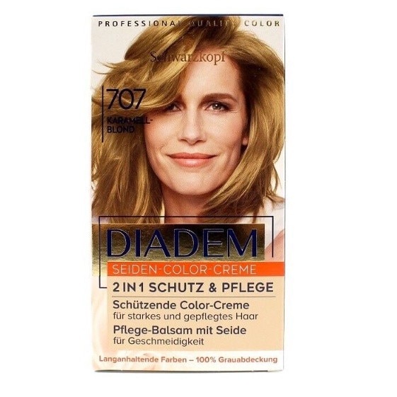 Vopsea de par, Schwarzkopf, 707 Blond caramel eMAG.ro