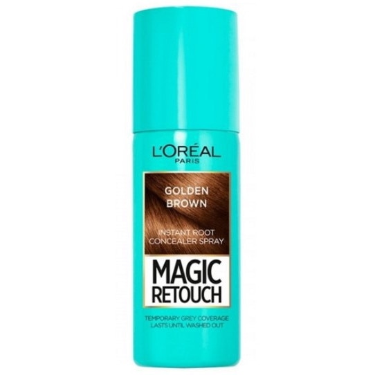 Камуфлажен спрей за корени, L'Oreal, Paris, Golden brown, 75 ml - eMAG.bg