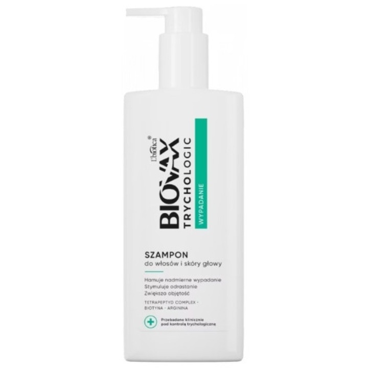 Sampon de par impotriva caderii Biovax Trychologic, L'Biotica, 200 ml