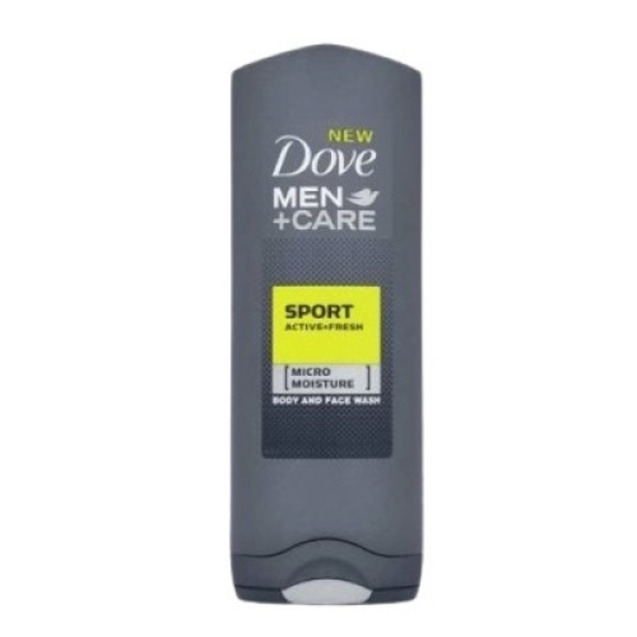 Tusfürdő DOVE Men+Care Sport Active+Fresh testre és arcra 250 ml