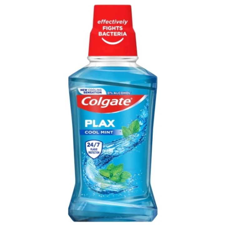 Вода за уста, Colgate, Plax Cool Mint, 250 мл