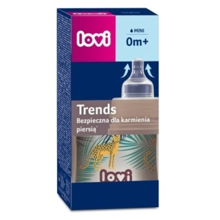 Biberon pentru hranirea laptelui matern extras, Lovi, 120ml