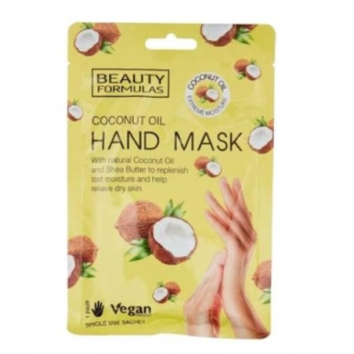 Masca de maini cu ulei de cocos, Beauty Formulas, O pereche