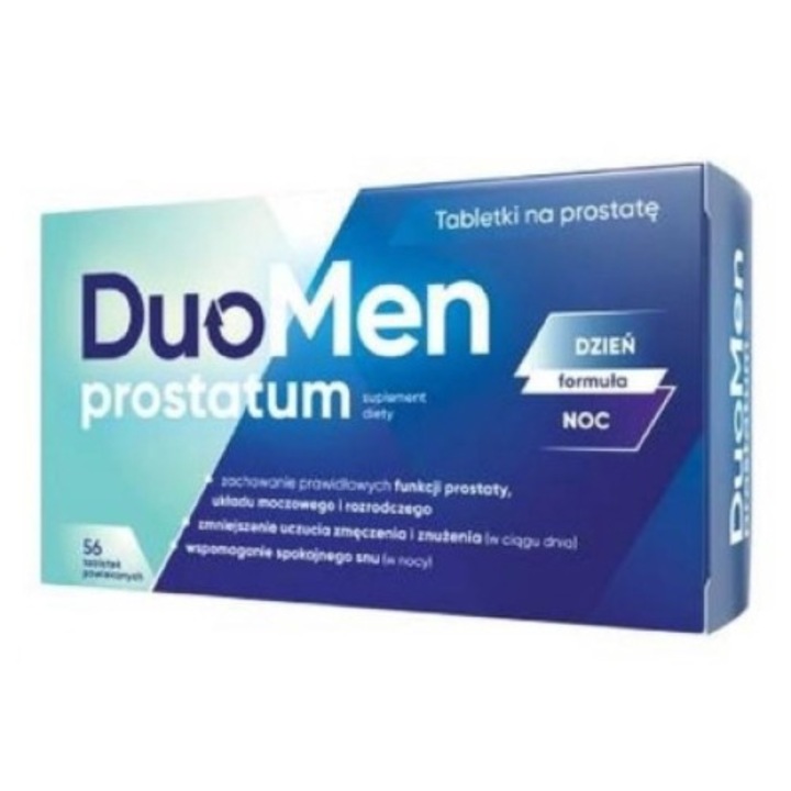 DuoMen prostatum, Supliment alimentar, 56 comprimate