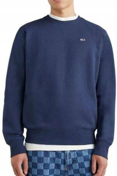 Bluza barbati, Tommy Jeans, Bumbac, Albastru, 2XL