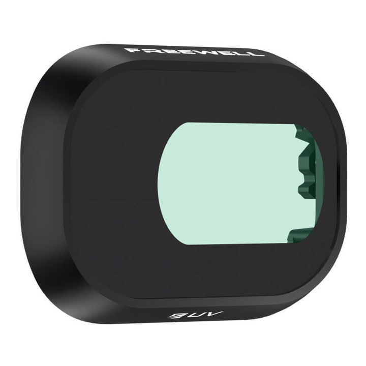 UV филтър за дрона, Freewell, Съвместим с DJI Mini 4 Pro, Оптично стъкло, Черен