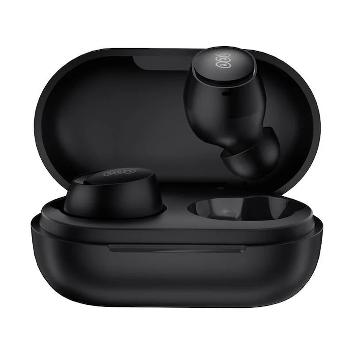 Casti wireless, Bluetooth 5.4, microfon, autonomie 40 ore, culoare bej, in-ear