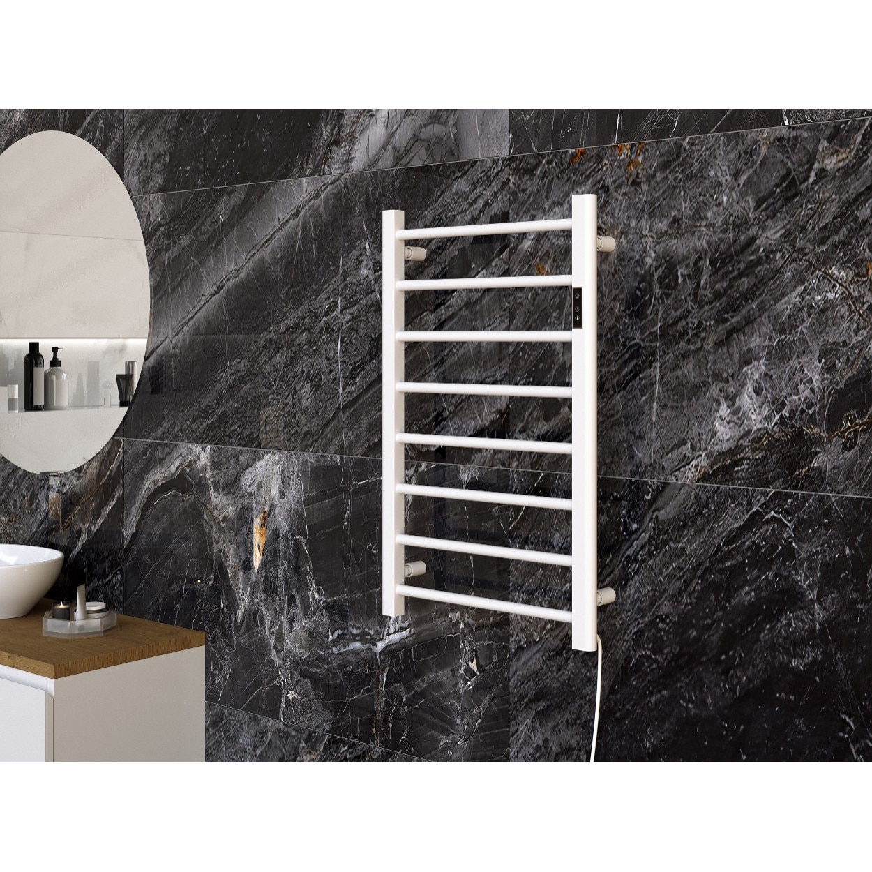 Radiator electric, Granitan, Alb, 200w - eMAG.ro