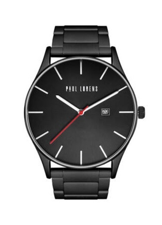 Ceasuri barbati analog, Paul Lorens, Paradisecalesack, neagra, One size