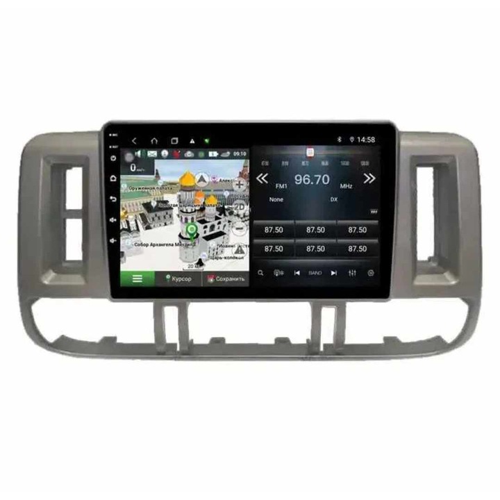 Multimedia cu navigatie, ZT1, Pentru Nissan X-Trail T30 2003-2006, Android 12, 8 Core, 8GB, 128GB, Gri
