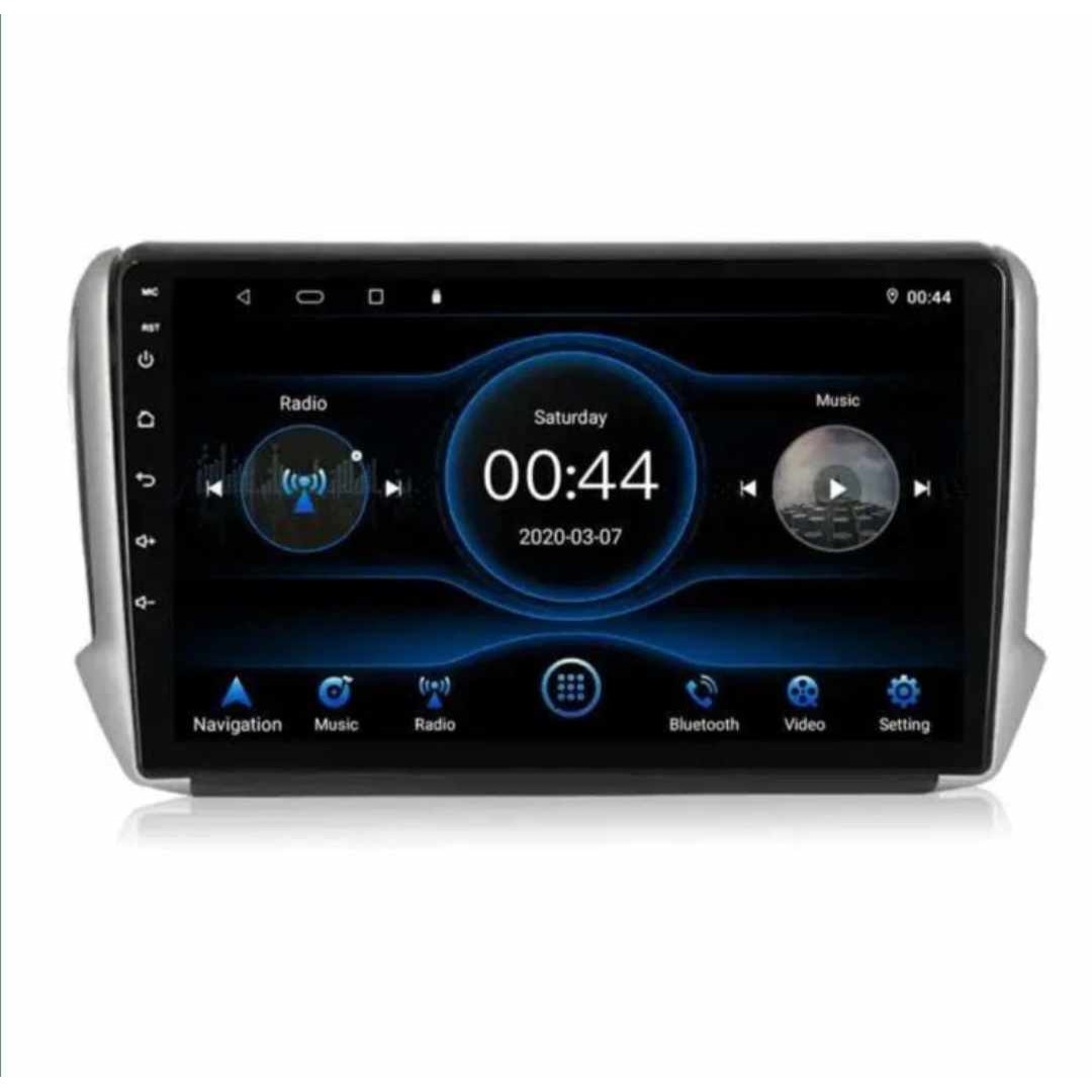 Autoradio Android 15 Pour Peugeot 208/2008 (2012-2018) - Écran 10.1" - Qualcomm 8-Core 4+64 Go - CarPlay/Android Auto