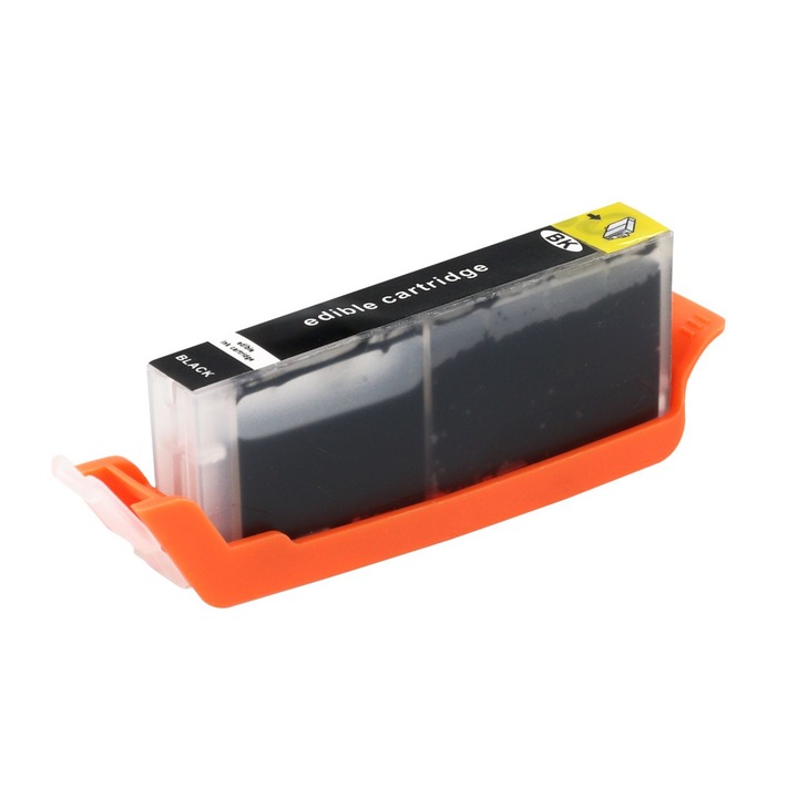 Cartus cu cerneala comestibila negru ingust CLI-581Bk, Cake Masters