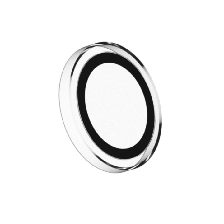 Folie Devia Glass Camera Peak Series Crystal kompatibilis az iPhone 15/15 Plus 2 db-os Transparent csomaggal