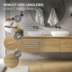 Parchet de vinil ML-Design, 11,15 m² PVC, 80 placi pardoseala, natural, stejar, 91,5x15,3cm, instalare rapida si usoara