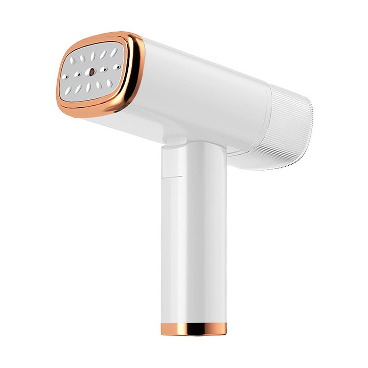 Fier de calcat cu aburi, portabil, compact, cu rezervor detasabil, 1000 W, incalzire rapida in 30 secunde, ideal pentru deplasari, concedii