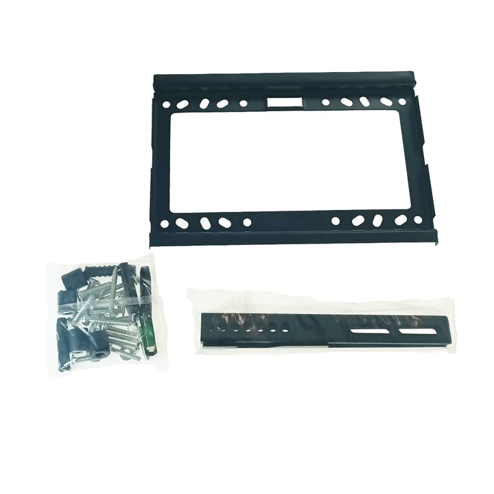 Suport TV de perete Esperanza ERW005,14-50 inch, Max 25 kg, Vesa 200x200, Negru 50 inch