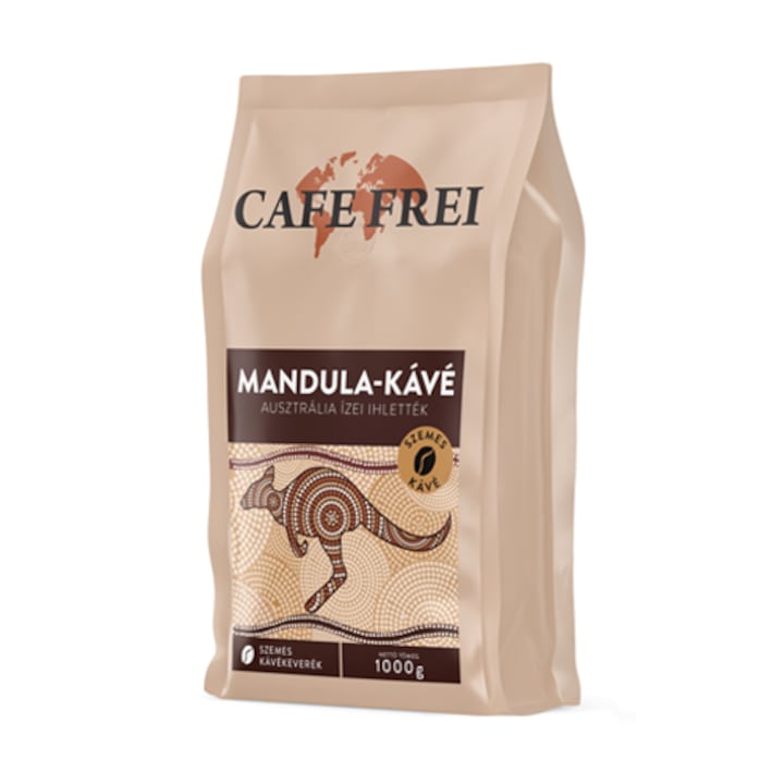 Cafe Frei Mandula ízű szemes kávé, 1kg