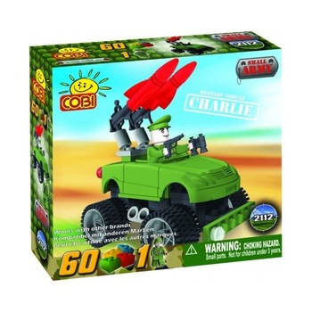 Jucarie Masina militara Charlie verde - Cobi Jucarie Masina militara Charlie verde - Cobi