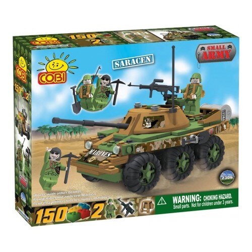 Jucarie Masina militara Saracen verde - Cobi