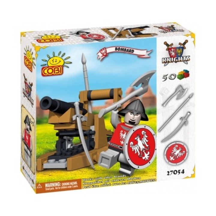 Set de construit Cobi Tun, 50 piese
