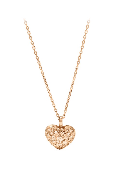 Fossil Colier auriu rose