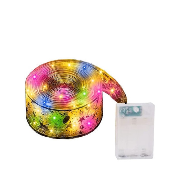 Panglica Craciun, LED, 5m, Multicolor