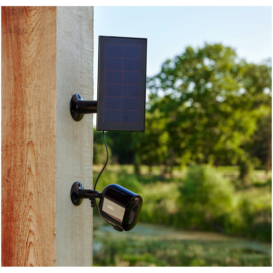 Arlo Pannello Solare, Cavo Da 2,4 M, Nera, Compatibile Con Pro 3, Pro 4 (+XL), Pro 5, Floodlight, Ultra 2 (+XL), Go 2, Per Cariche 24 Ore Su 24, 7 Giorni Su 7 - Accessorio Certificato VMA5600B - 8