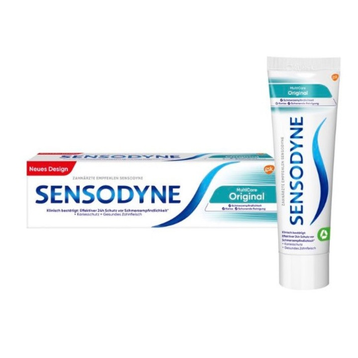 Pasta de dinti, Sensodyne, MultiCare Original, 75 ml