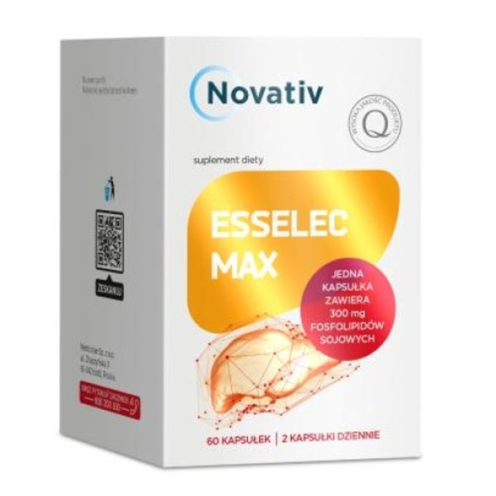 Supliment alimentar, MEDICINAE, fosfolipide soia, vitamine B2/B6, 60 capsule