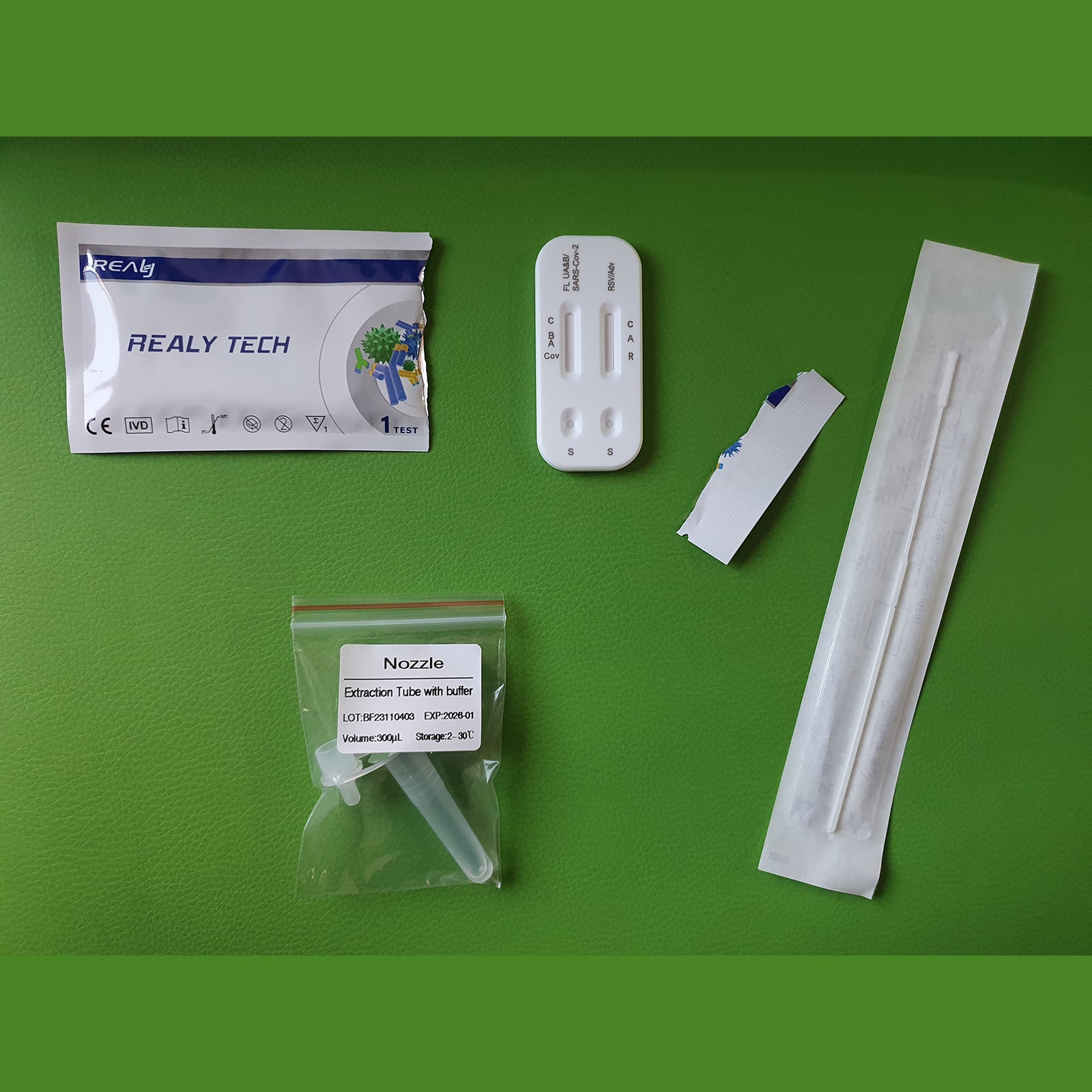 Test Rapid Antigen, Combinat, 5 In 1, Covid-19, Gripa A+B, RSV Si ADV ...