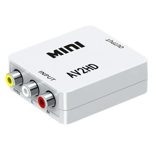 Mini AV to HDMI Converter 1080P Adapterr RCA CVBS Video Audio Converter Mini AV to HDMI Converter 1080P Adapterr RCA CVBS Video Audio Converter