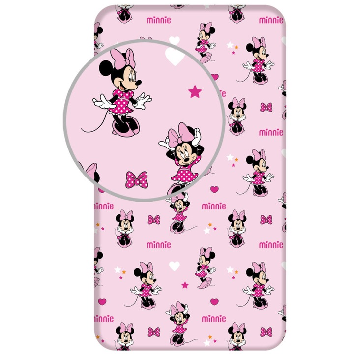 Foaie de cauciuc Disney Minnie destul de 90x200cm