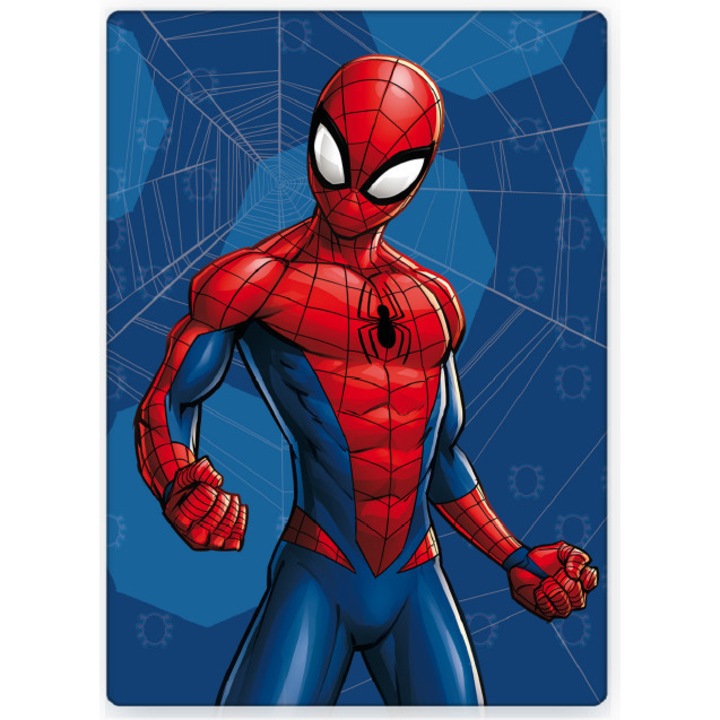 Panza de lana Spiderman 100x140cm