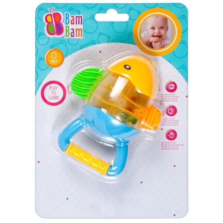 Бебешка дрънкалка за рибки - eMAG.bg