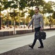 Мъжка чанта, Zagatto®, черна, Messenger, ежедневна, бизнес, през рамо, водоустойчива, подвижна и регулируема презрамка, дръжка с гумирана защита за ръцете, джоб с цип, съвместима с лаптоп, найлон/полиестер, 30x39x21 см, BOSTON, ZG811/ZG911