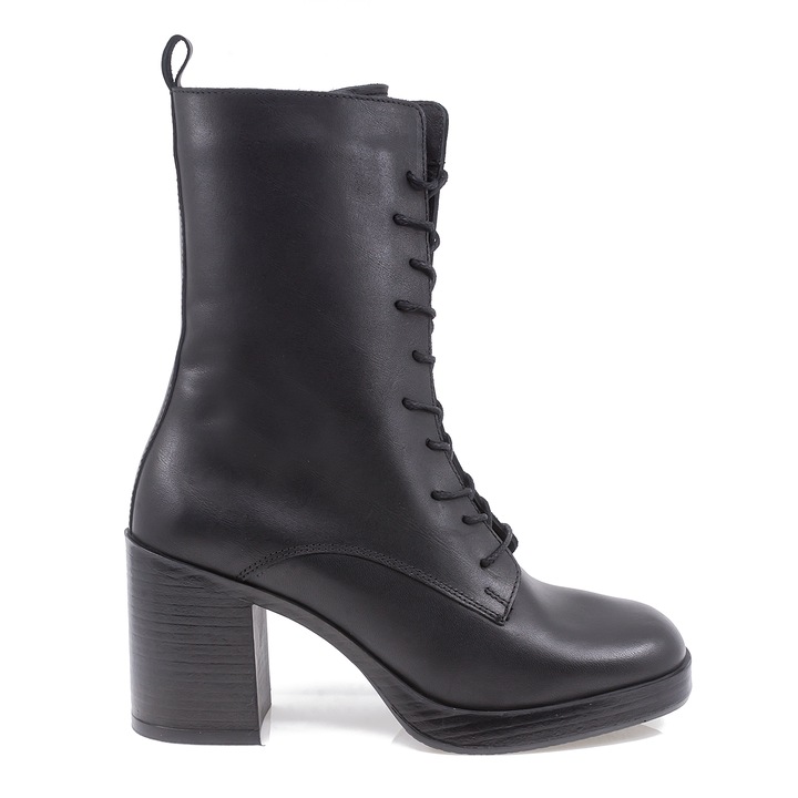 Női csizma, Caspian, Cas-808-2895, alkalmi, Fekete