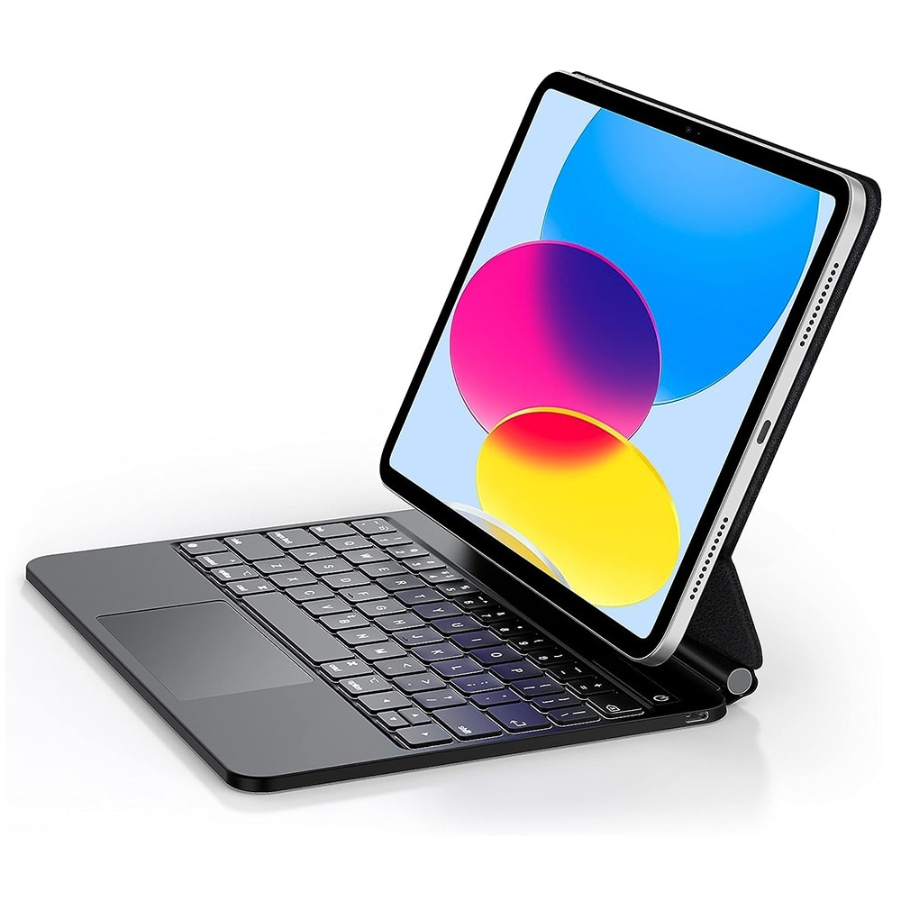 Husa pentru iPad 11 2025, iPad 10 2022 - ESR Rebound Magnetic Keyboard - Black