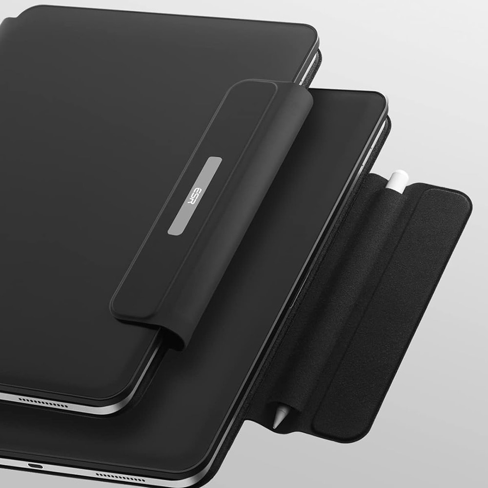 Husa pentru iPad 11 2025, iPad 10 2022 - ESR Rebound Magnetic Keyboard - Black