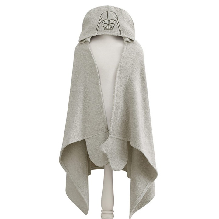 Плажна кърпа, TAC, Пончо с качулка, Star Wars, 75x130 см, 100% памук