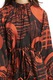 Копринена рокля Framboise Rocksa с щампа